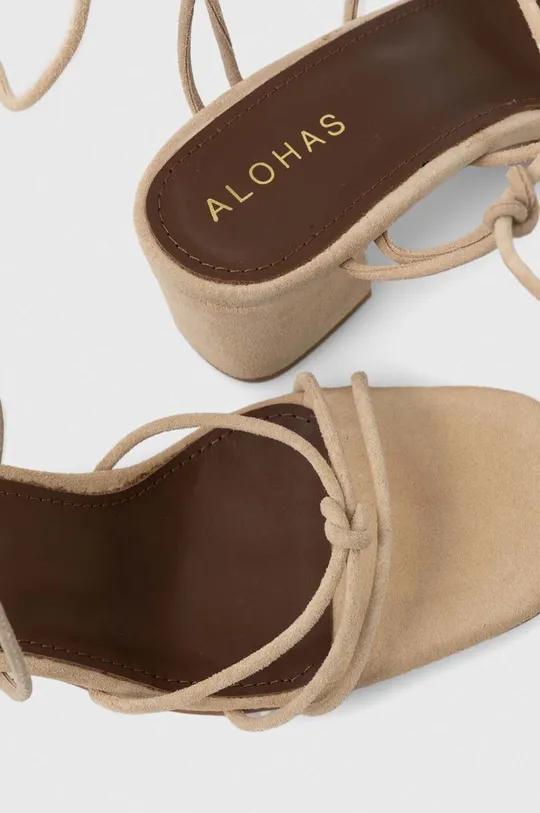 Semišové sandále Alohas Paloma Dámsky
