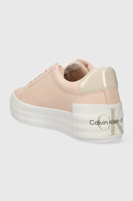 Αθλητικά Calvin Klein Jeans BOLD VULC FLATF LOW LACE LTH ML Πάνω μέρος: Συνθετικό ύφασμα, Φυσικό δέρμα Εσωτερικό: Υφαντικό υλικό Σόλα: Συνθετικό ύφασμα