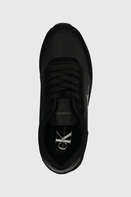 čierna Tenisky Calvin Klein Jeans RETRO RUNNER LOW LACE NY ML