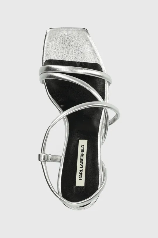 srebrny Karl Lagerfeld sandały RIALTO