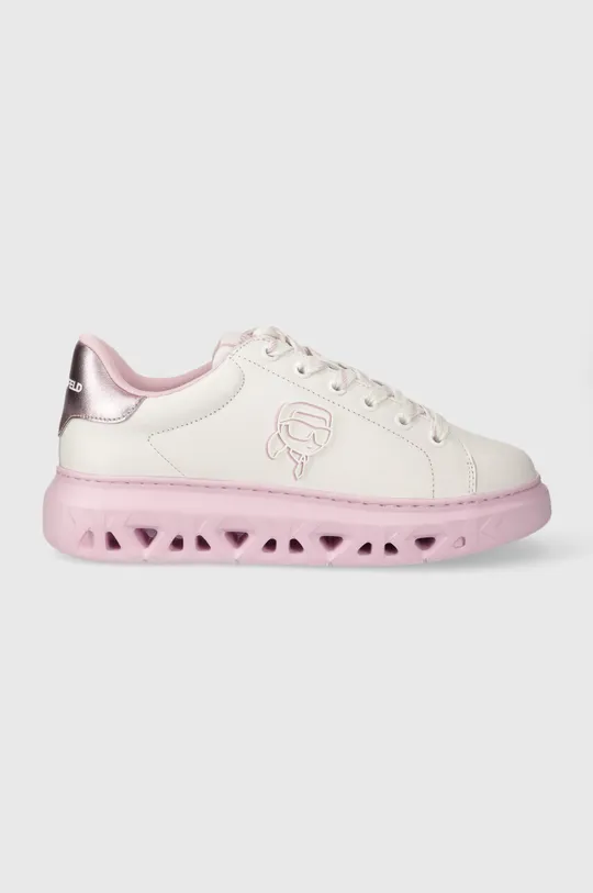 λευκό Δερμάτινα αθλητικά παπούτσια Karl Lagerfeld KAPRI KITE Γυναικεία