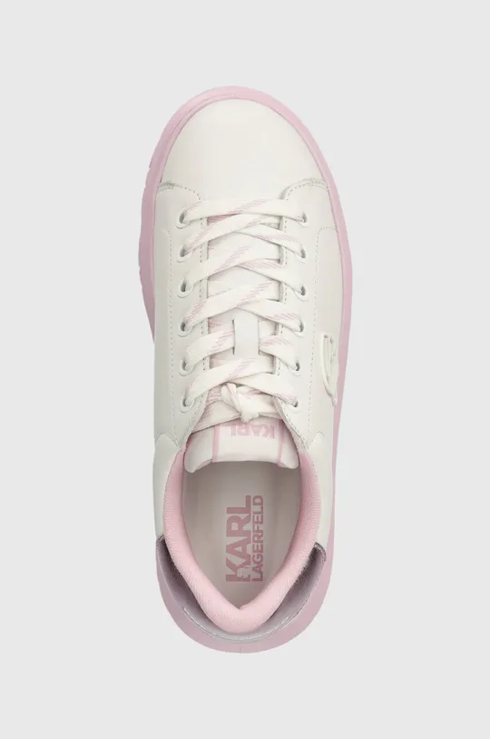 λευκό Δερμάτινα αθλητικά παπούτσια Karl Lagerfeld KAPRI KITE
