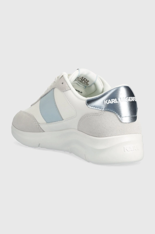 Karl Lagerfeld sneakers SERGER Gambale: Materiale tessile, Pelle naturale Parte interna: Materiale sintetico, Materiale tessile Suola: Materiale sintetico