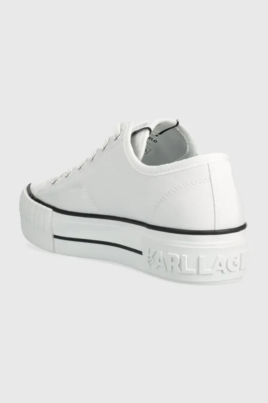 Πάνινα παπούτσια Karl Lagerfeld KAMPUS MAX NFT Πάνω μέρος: Υφαντικό υλικό Εσωτερικό: Συνθετικό ύφασμα, Υφαντικό υλικό Σόλα: Συνθετικό ύφασμα