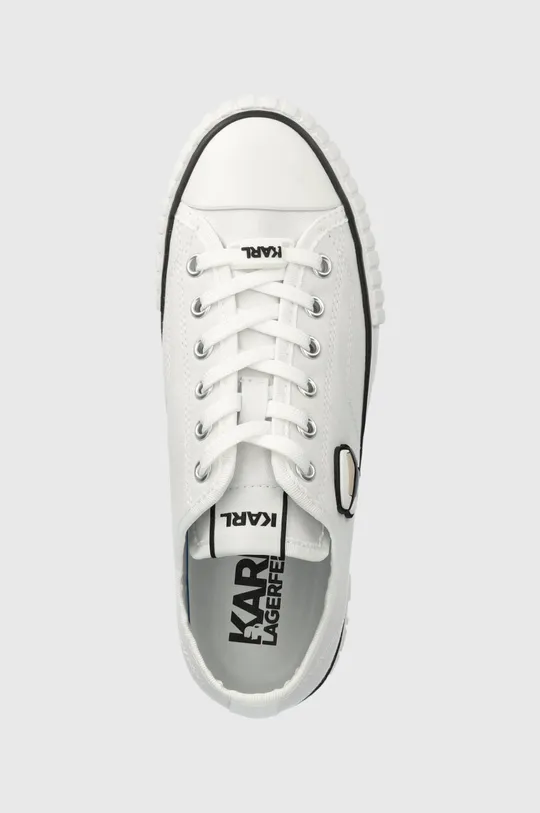 biały Karl Lagerfeld tenisówki KAMPUS MAX NFT