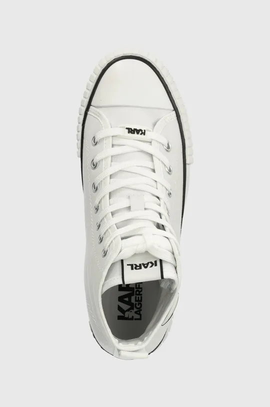 λευκό Πάνινα παπούτσια Karl Lagerfeld KAMPUS MAX NFT