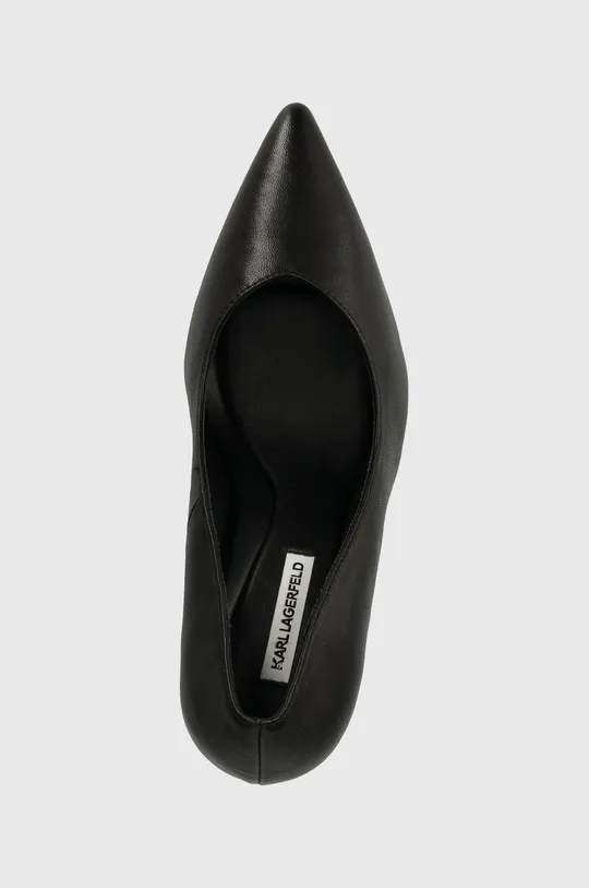 μαύρο Δερμάτινες γόβες Karl Lagerfeld PREMIERE 90