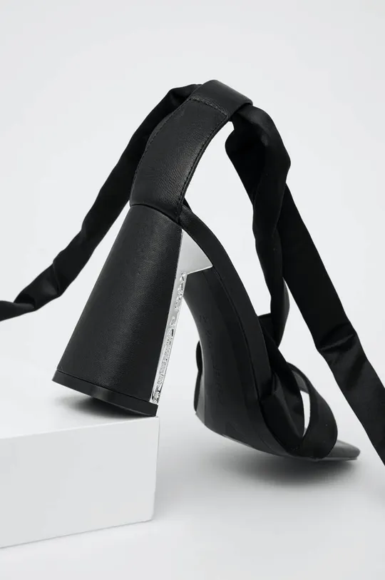 Sandali Karl Lagerfeld MASQUE Zunanjost: Tekstilni material, Naravno usnje Notranjost: Sintetični material Podplat: Sintetični material