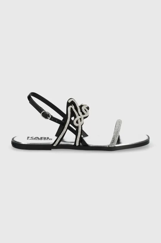 Karl Lagerfeld sandali OLYMPIA argento