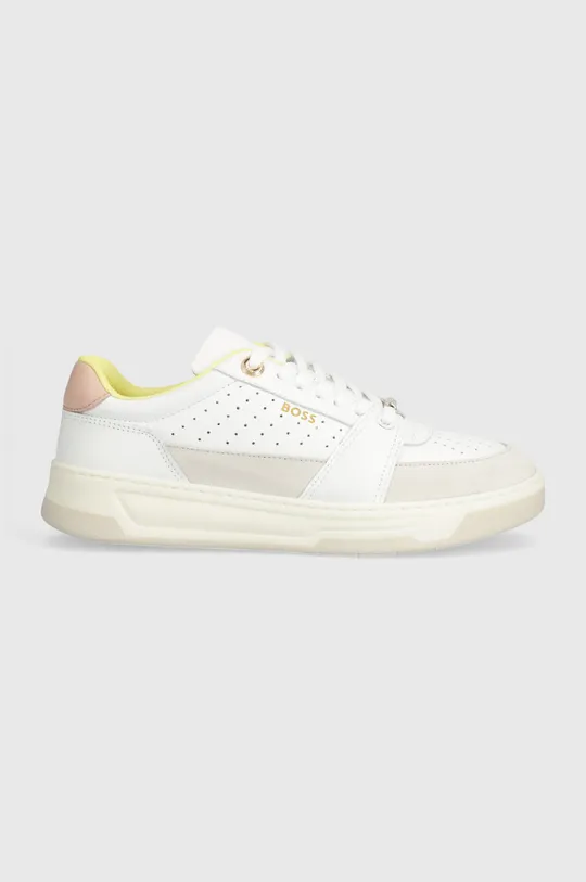 bianco BOSS sneakers in pelle Baltimore Donna