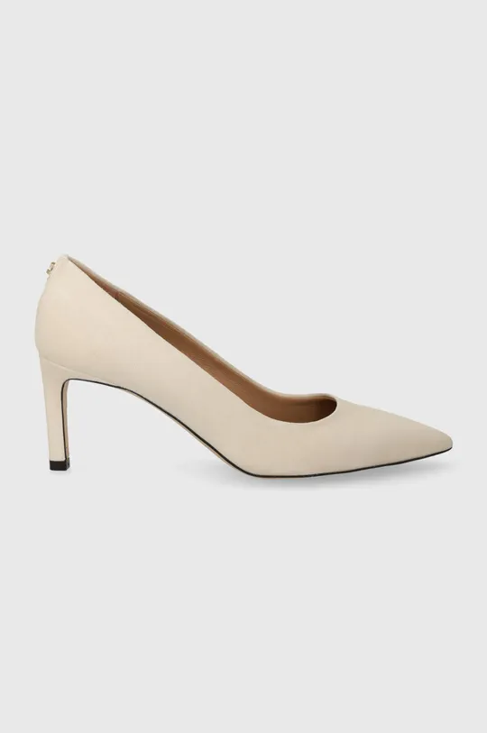 beige BOSS tacchi in pelle scamosciata Janet Donna