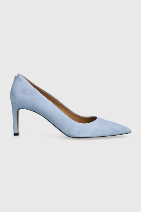 kék BOSS velúr magassarkú cipő Janet Női
