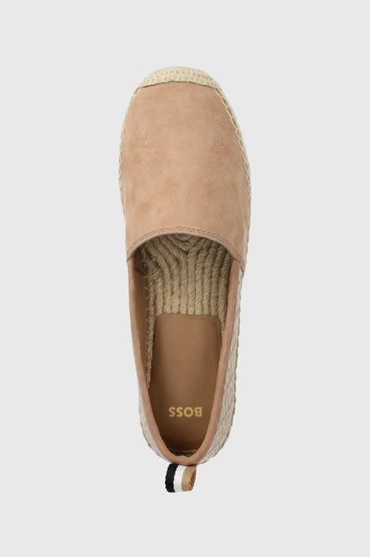 béžová Semišové espadrilky BOSS Madeira