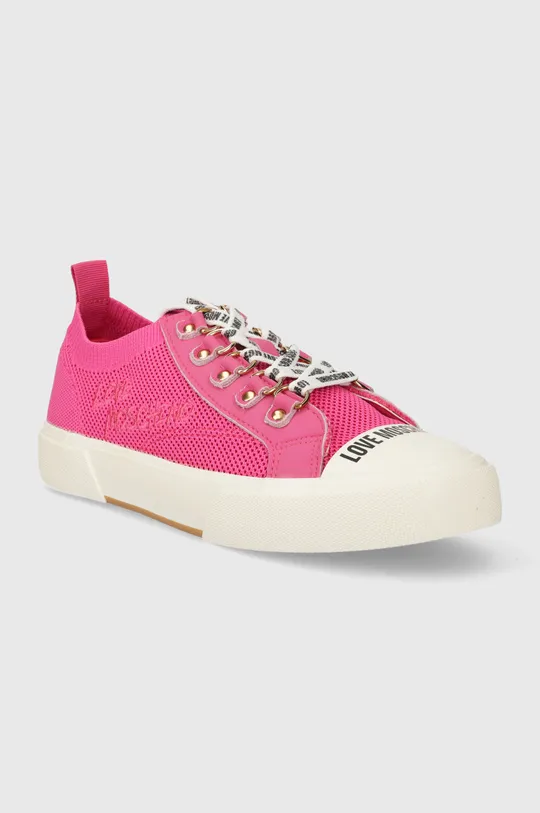 Πάνινα παπούτσια Love Moschino  Ozweego 0 ροζ