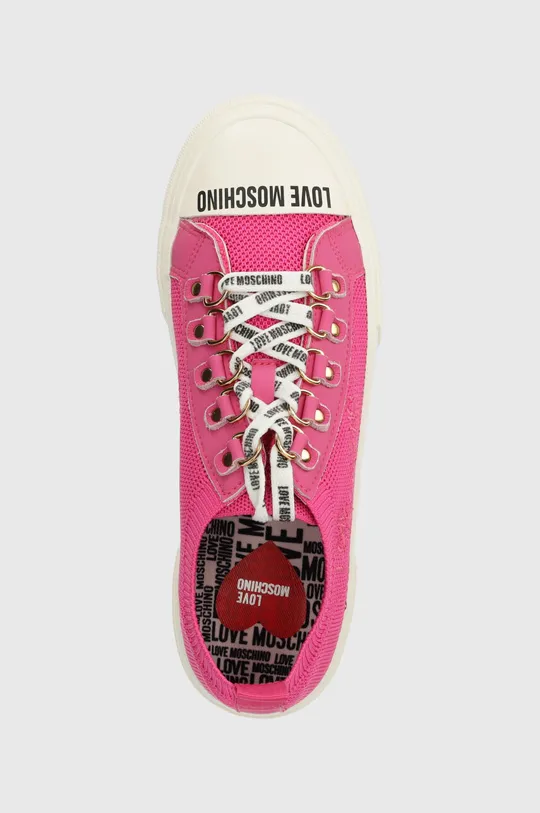 rózsaszín Love Moschino sportcipő