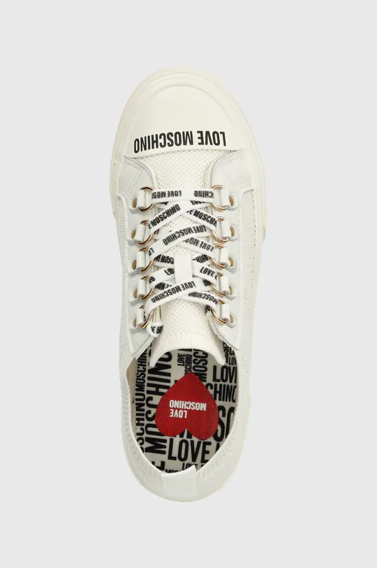 λευκό Πάνινα παπούτσια Love Moschino 0
