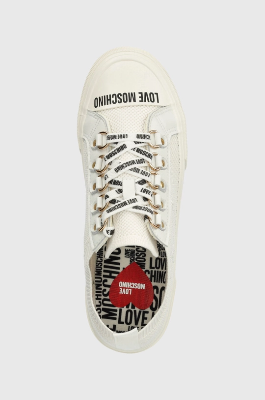 белый Кеды Love Moschino