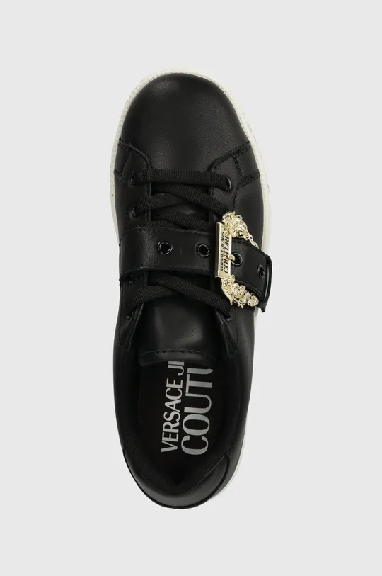 μαύρο Δερμάτινα αθλητικά παπούτσια Versace Jeans Couture Court 88