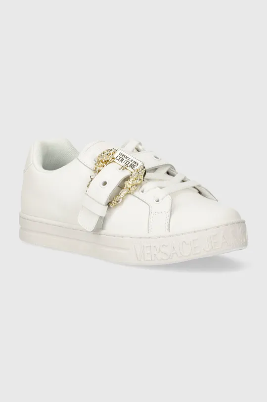 λευκό Δερμάτινα αθλητικά παπούτσια Versace Jeans Couture Court 88 Γυναικεία