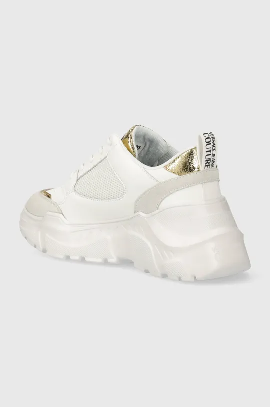 Versace Jeans Couture sneakers Speedtrack Gambale: Materiale sintetico, Materiale tessile, Pelle naturale Parte interna: Materiale tessile, Pelle naturale Suola: Materiale sintetico