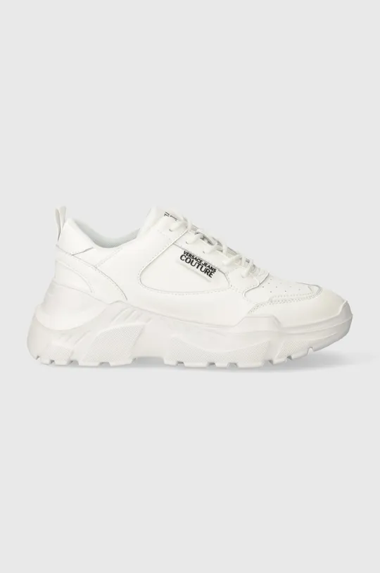 Δερμάτινα αθλητικά παπούτσια Versace Jeans Couture Speedtrack λευκό
