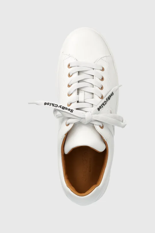 biały See by Chloé sneakersy skórzane Essie