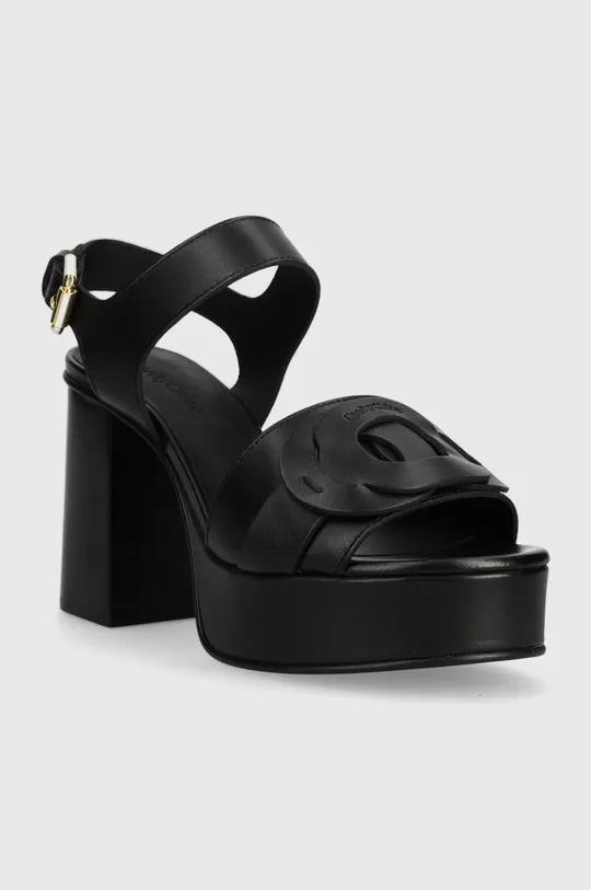Kožené sandále See by Chloé Loys čierna