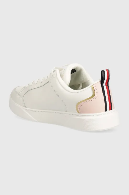 Tommy Hilfiger sneakers in pelle SPORTY CHIC COURT SNEAKER Gambale: Pelle naturale Parte interna: Materiale tessile Suola: Materiale sintetico