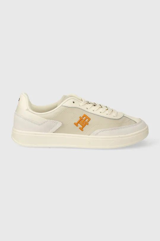 beżowy Tommy Hilfiger sneakersy TH HERITAGE COURT SNEAKER Damski