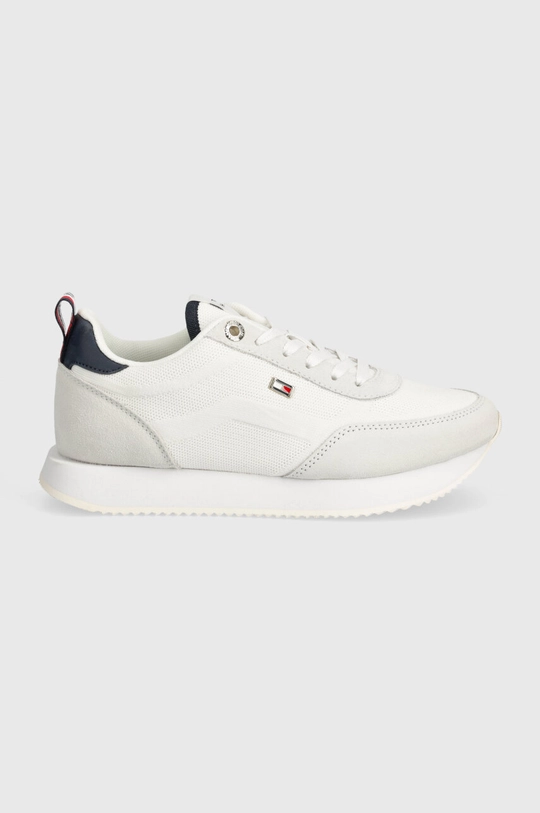 Αθλητικά Tommy Hilfiger FLAG KNIT RUNNER λευκό