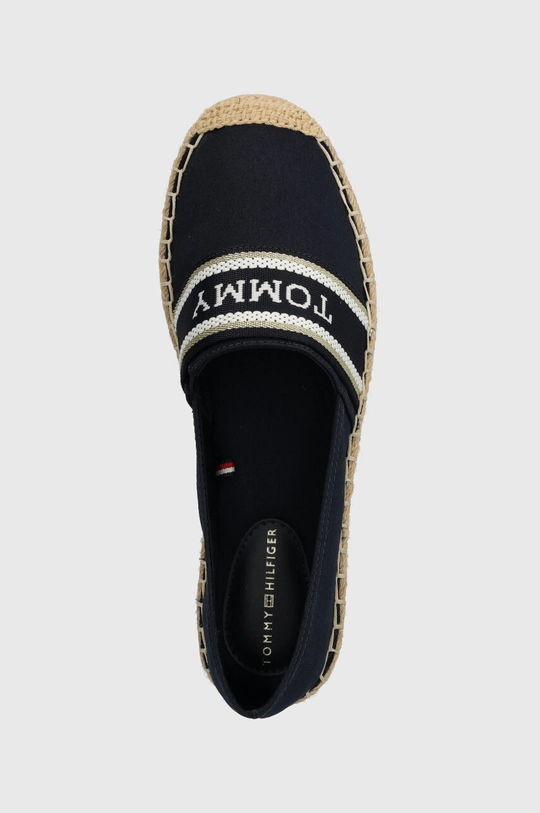 тёмно-синий Эспадрильи Tommy Hilfiger MONO WEBBING FLAT ESPADRILLE