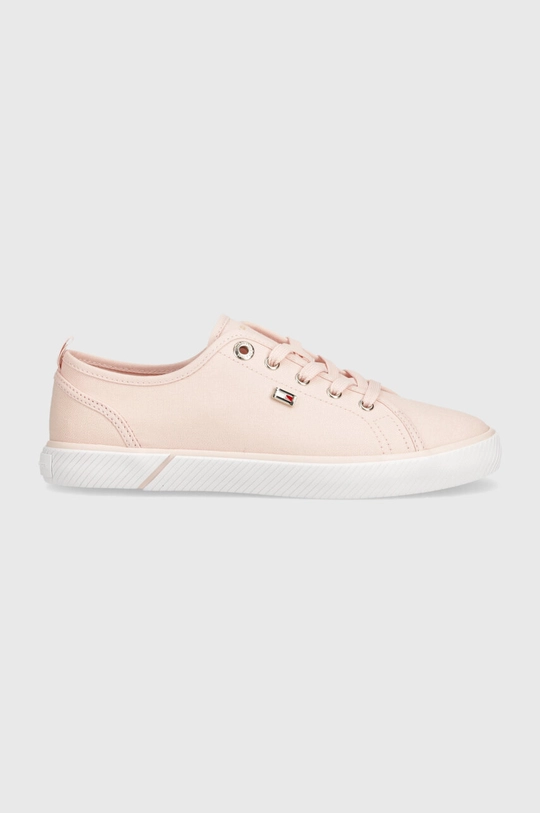 Tommy Hilfiger scarpe da ginnastica VULC CANVAS SNEAKER rosa