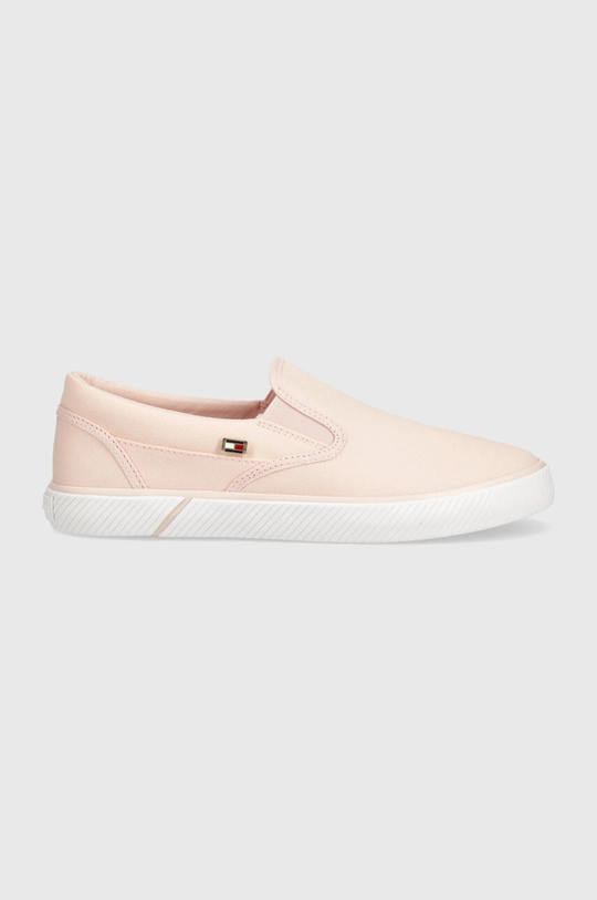 Tommy Hilfiger scarpe da ginnastica VULC CANVAS rosa