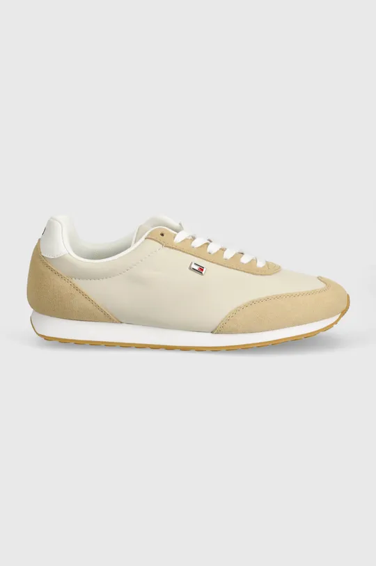 Tommy Hilfiger sneakersy FLAG HERITAGE RUNNER beżowy