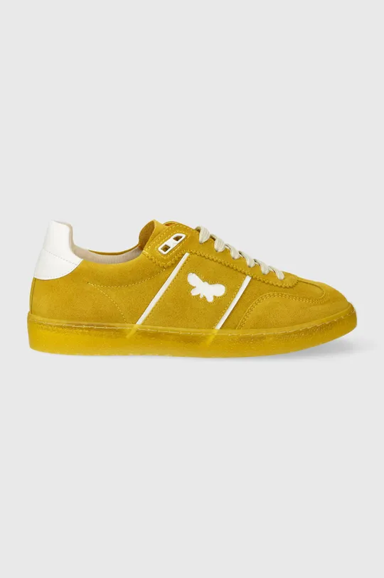 żółty Weekend Max Mara sneakersy zamszowe Pacocolor Damski
