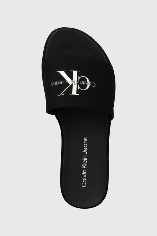 чорний Шльопанці Calvin Klein Jeans FLATFORM SANDAL MET