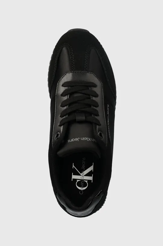 μαύρο Αθλητικά Calvin Klein Jeans RUNNER LOW LACE MIX IN DC