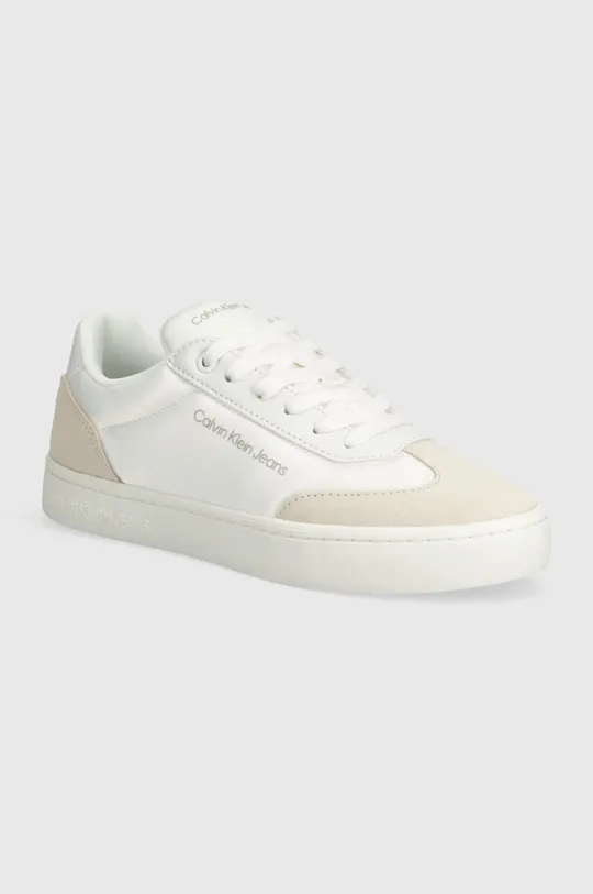 bianco Calvin Klein Jeans sneakers CLASSIC CUPSOLE LOW MIX INDC Donna