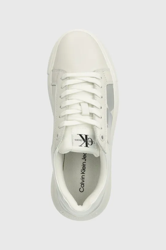 fehér Calvin Klein Jeans sportcipő CHUNKY CUPSOLE LOW LTH NBS MR