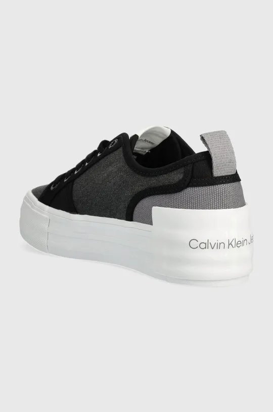 Calvin Klein Jeans tenisówki BOLD VULC FLATF LOW CS ML BTW Cholewka: Materiał tekstylny, Wnętrze: Materiał tekstylny, Podeszwa: Materiał syntetyczny