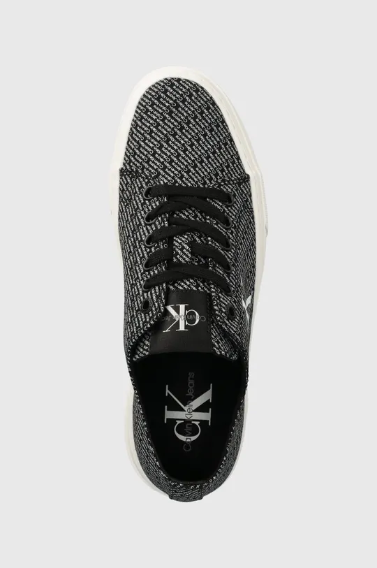 μαύρο Πάνινα παπούτσια Calvin Klein Jeans FLATFORM+ CUPSOLE LOW LACE CS MR