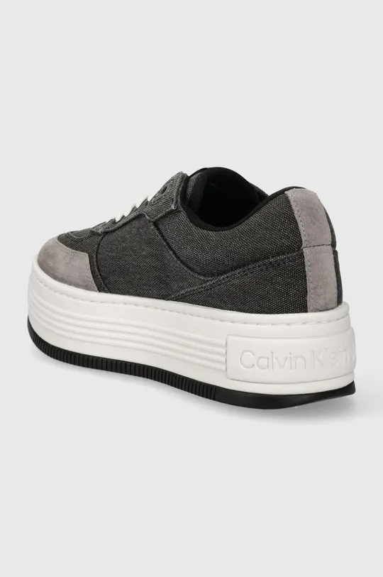 Calvin Klein Jeans sneakers BOLD PLATF LOW LACE MIX ML BTW Gambale: Materiale tessile Parte interna: Materiale tessile Suola: Materiale sintetico