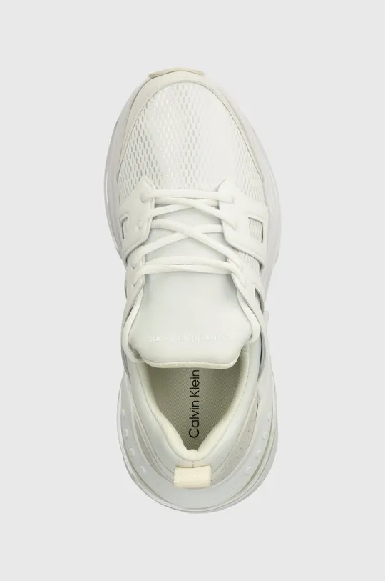 білий Кросівки Calvin Klein Jeans CHUNKY COMFAIR SOCK KT IN MET