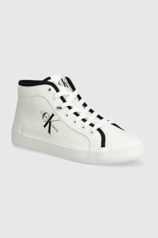 λευκό Πάνινα παπούτσια Calvin Klein Jeans SKATER VULCANIZED HIGH CS ML MR Γυναικεία
