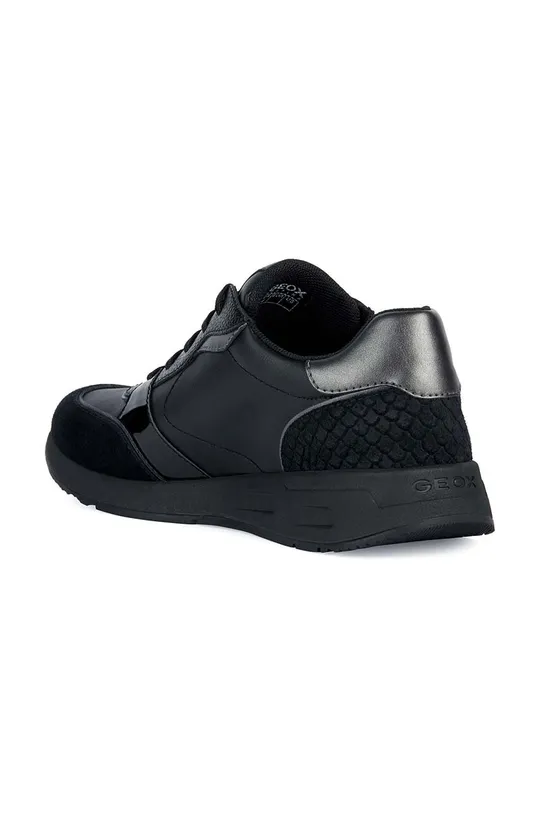 μαύρο Δερμάτινα αθλητικά παπούτσια Geox D BULMYA A