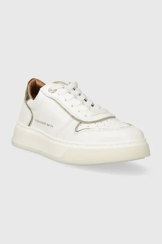 Δερμάτινα αθλητικά παπούτσια Alexander Smith Harrow λευκό