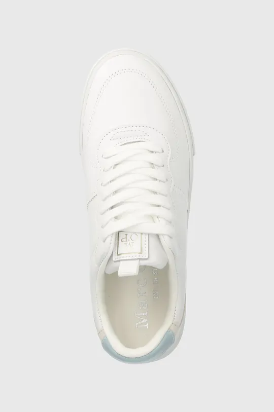 λευκό Δερμάτινα αθλητικά παπούτσια Marc O'Polo