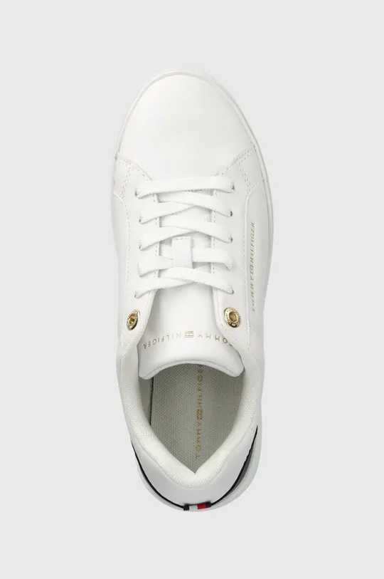 bianco Tommy Hilfiger sneakers in pelle ELEVATED ESSENTIAL COURT SNEAKER