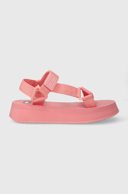 розовый Сандалии Tommy Jeans TJW EVA SANDAL Женский