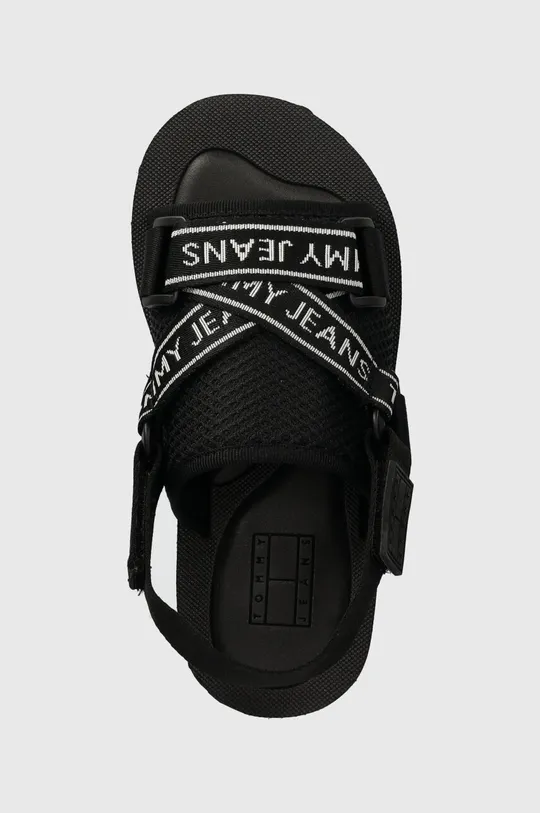 crna Sandale Tommy Jeans TJW PREMIUM EVA SANDAL